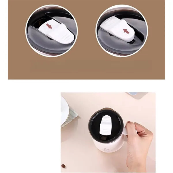 17oz. Double Wall Insulated Plastic Coffee Mug with Lid
