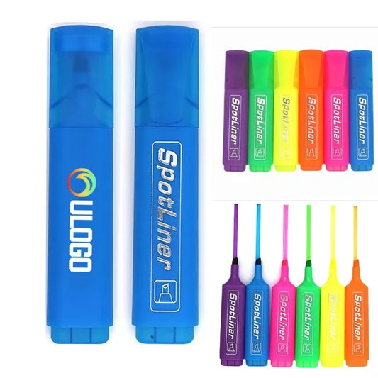 Aesthetic Highlighters Chisel Tip Marker Pens Sets