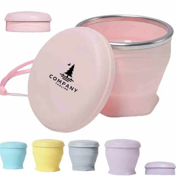 6OZ Silicone Collapsible Travel Cup