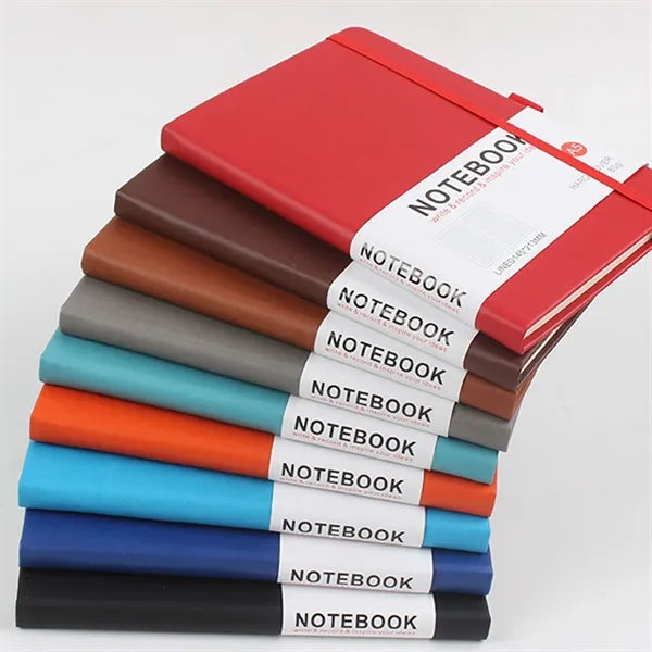 Pocket Notebook Journals A6 Mini Note pads with Pen Holder