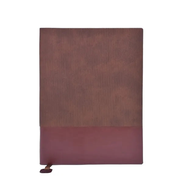 Soft Cover Journal - Ribbon Bookmark & Metal Clasp