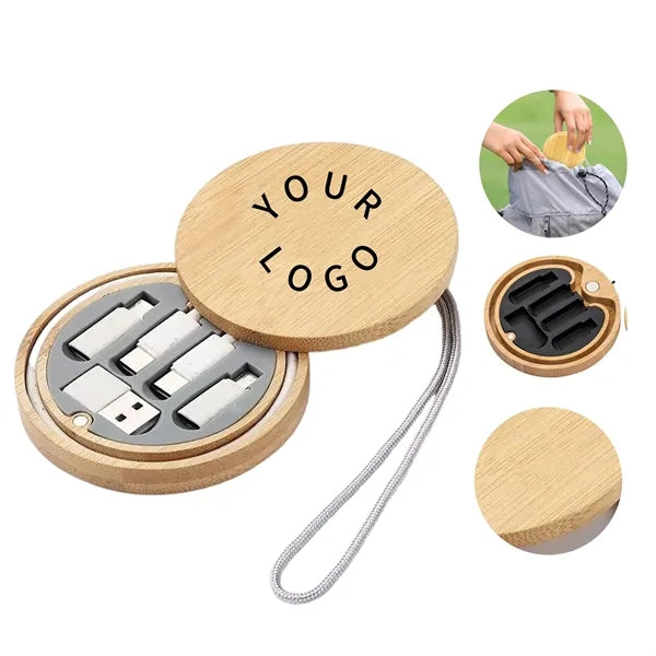 Bamboo Multi USB Charging Cable Kit