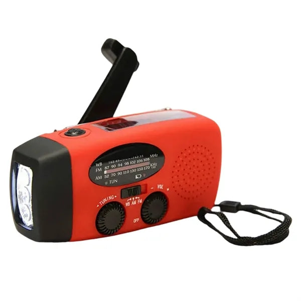 Solar Hand Crank Emergency Radio