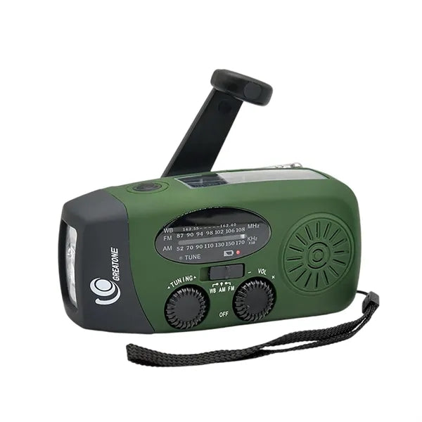 Solar Hand Crank Emergency Radio