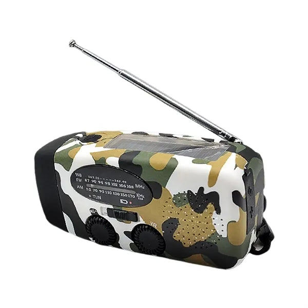 Solar Hand Crank Emergency Radio