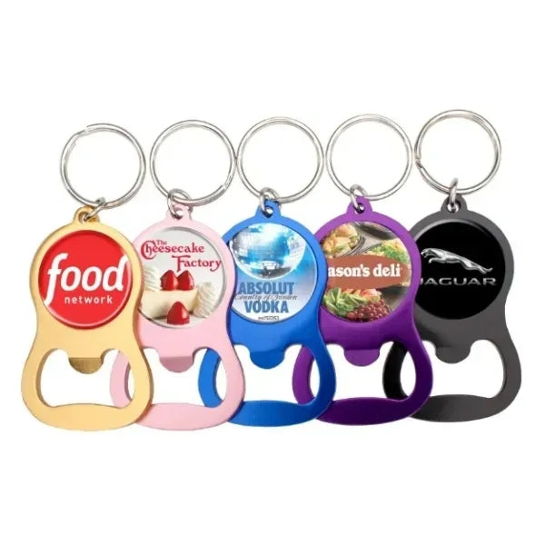 Colorful Bottle Opener Keychain
