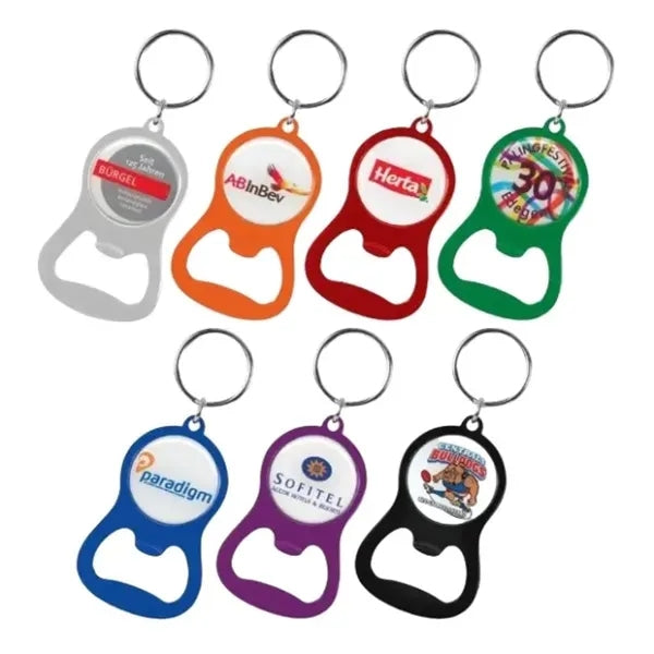 Colorful Bottle Opener Keychain