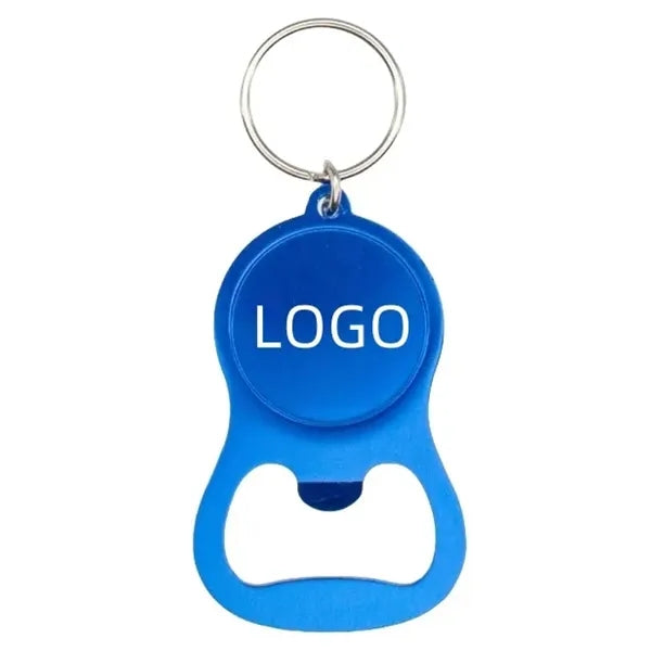 Colorful Bottle Opener Keychain