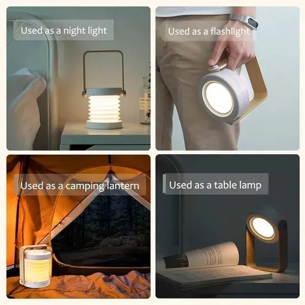 Versatile 4 Modes Lamp for Desk Outdoor and Night Reading