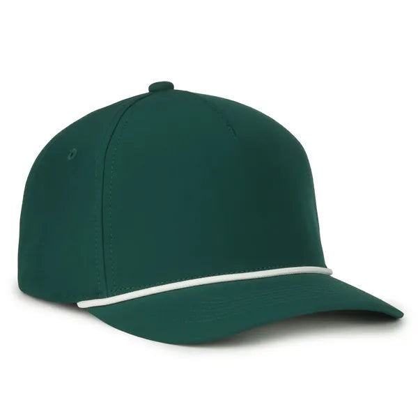 5 Panel Cap With Slight Pre-Curved Visor