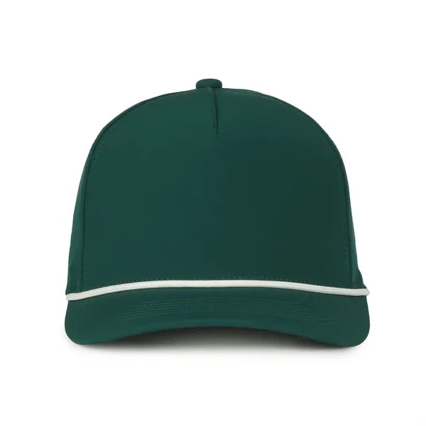 5 Panel Cap With Slight Pre-Curved Visor