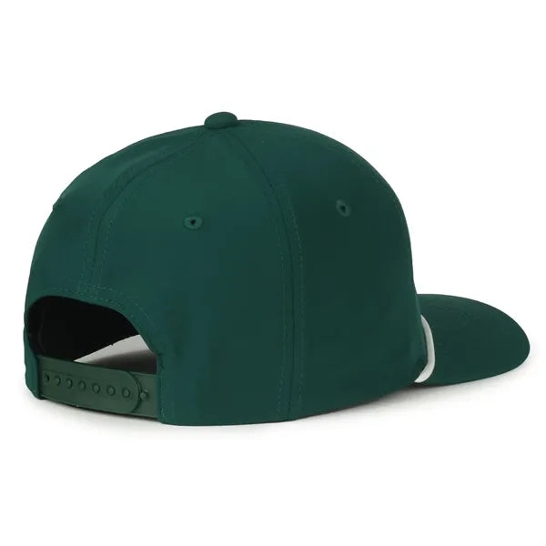 5 Panel Cap With Slight Pre-Curved Visor