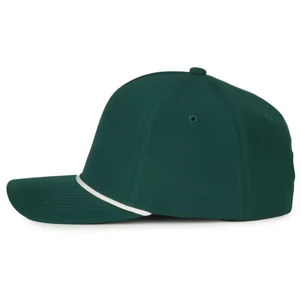 5 Panel Cap With Slight Pre-Curved Visor