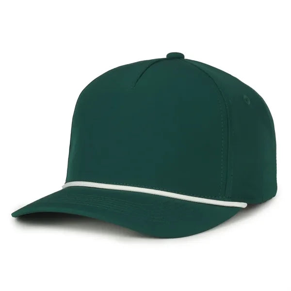 5 Panel Cap With Slight Pre-Curved Visor