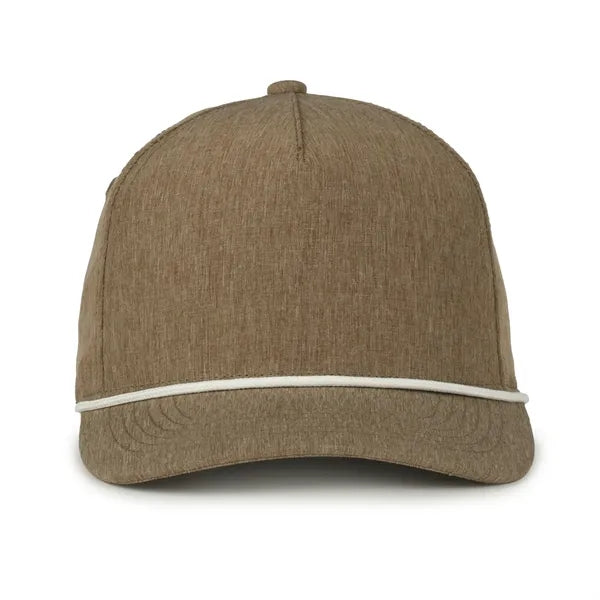 5 Panel Cap With Slight Pre-Curved Visor
