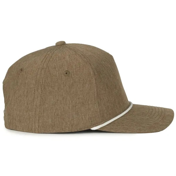 5 Panel Cap With Slight Pre-Curved Visor