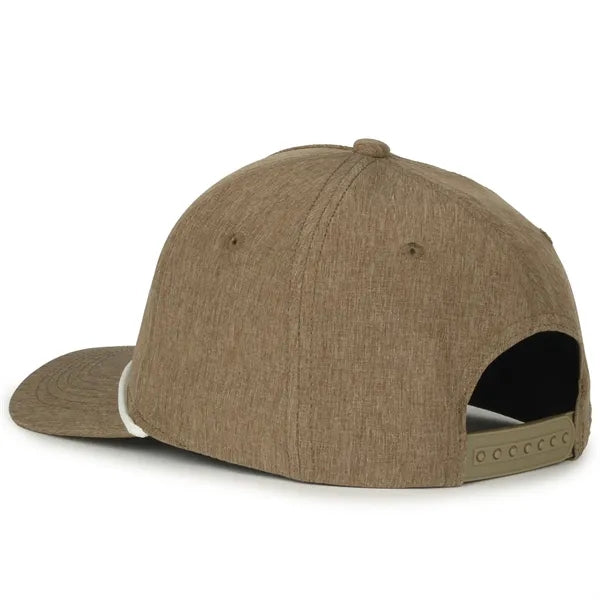 5 Panel Cap With Slight Pre-Curved Visor