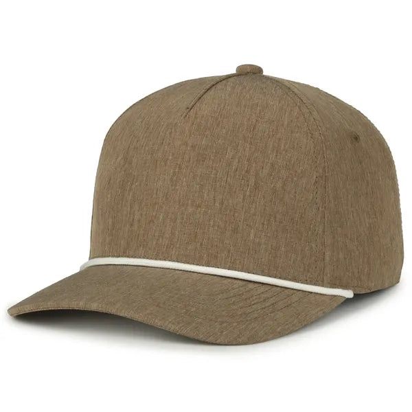 5 Panel Cap With Slight Pre-Curved Visor