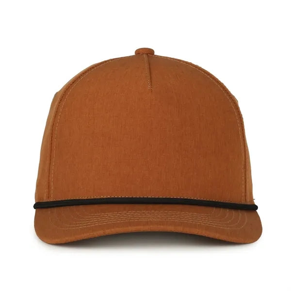 5 Panel Cap With Slight Pre-Curved Visor