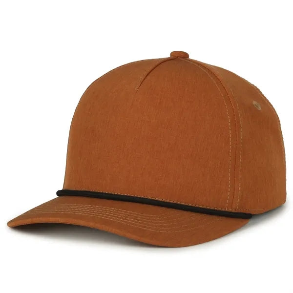 5 Panel Cap With Slight Pre-Curved Visor