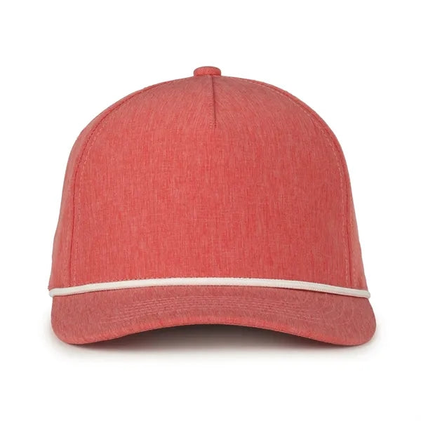 5 Panel Cap With Slight Pre-Curved Visor