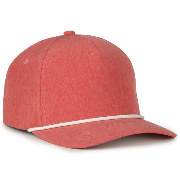 5 Panel Cap With Slight Pre-Curved Visor