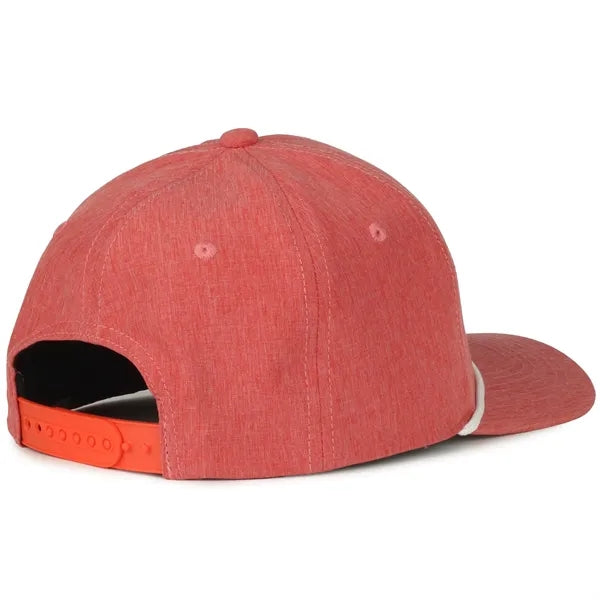 5 Panel Cap With Slight Pre-Curved Visor