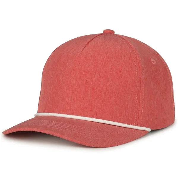 5 Panel Cap With Slight Pre-Curved Visor