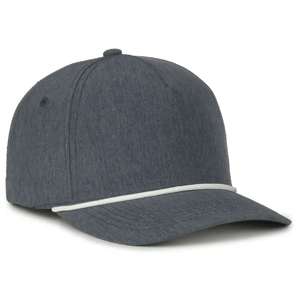 5 Panel Cap With Slight Pre-Curved Visor