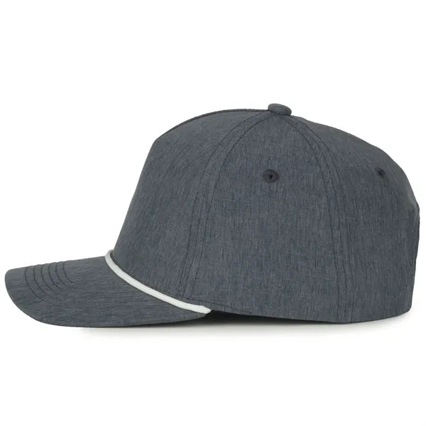 5 Panel Cap With Slight Pre-Curved Visor