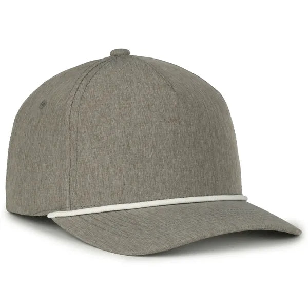 5 Panel Cap With Slight Pre-Curved Visor
