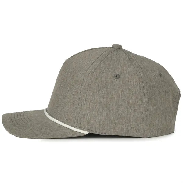 5 Panel Cap With Slight Pre-Curved Visor