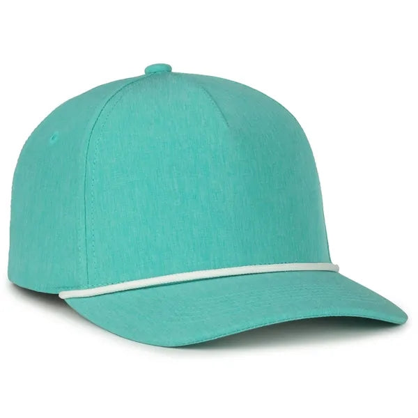 5 Panel Cap With Slight Pre-Curved Visor