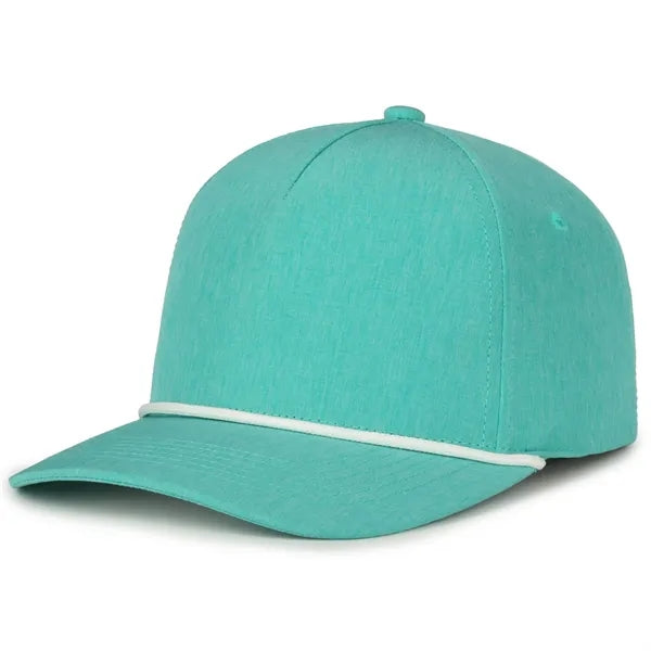 5 Panel Cap With Slight Pre-Curved Visor