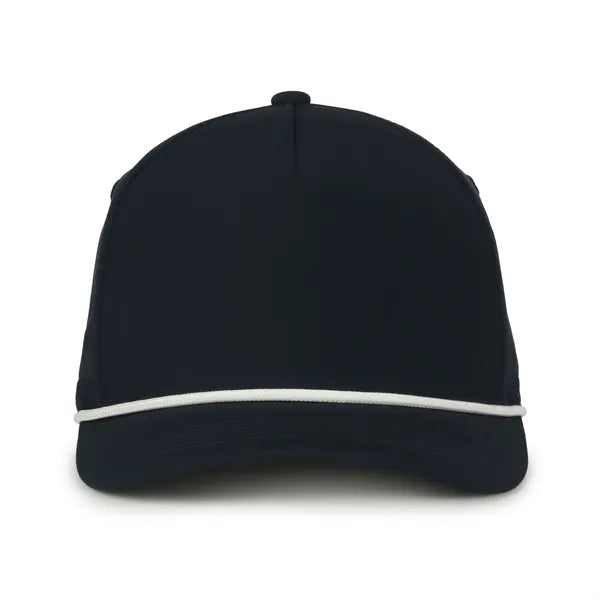 5 Panel Cap With Slight Pre-Curved Visor