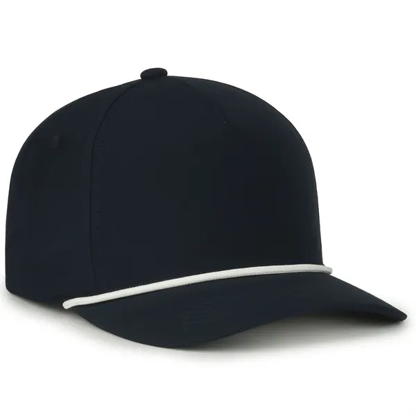 5 Panel Cap With Slight Pre-Curved Visor