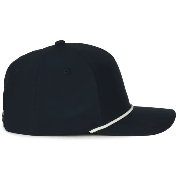 5 Panel Cap With Slight Pre-Curved Visor