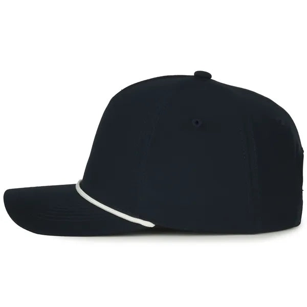 5 Panel Cap With Slight Pre-Curved Visor