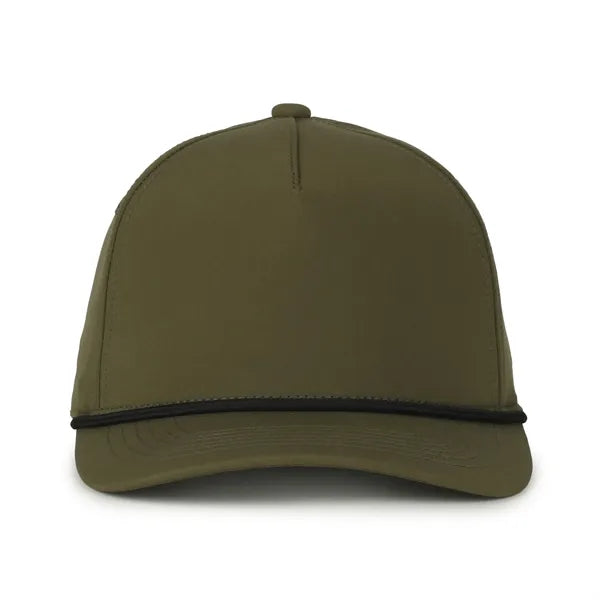 5 Panel Cap With Slight Pre-Curved Visor