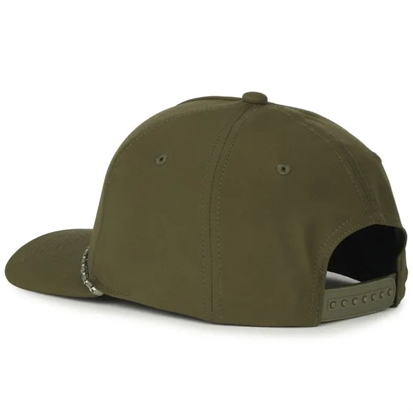 5 Panel Cap With Slight Pre-Curved Visor