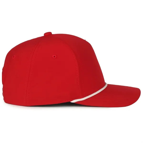 5 Panel Cap With Slight Pre-Curved Visor