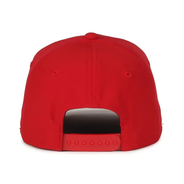 5 Panel Cap With Slight Pre-Curved Visor