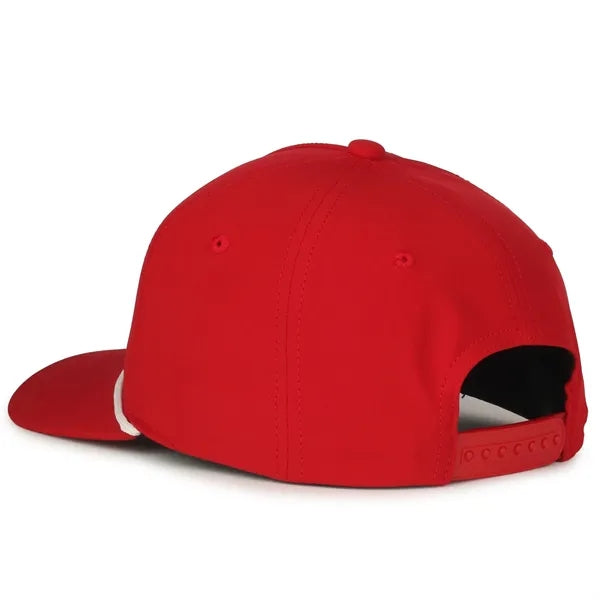 5 Panel Cap With Slight Pre-Curved Visor