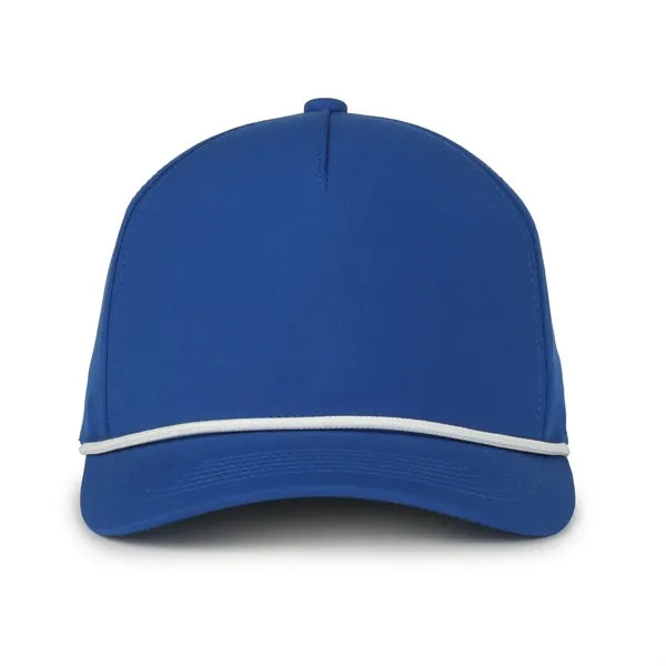 5 Panel Cap With Slight Pre-Curved Visor