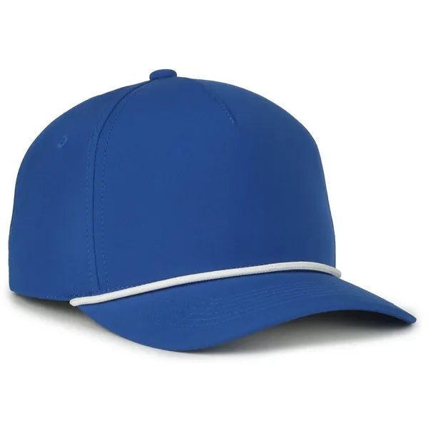 5 Panel Cap With Slight Pre-Curved Visor