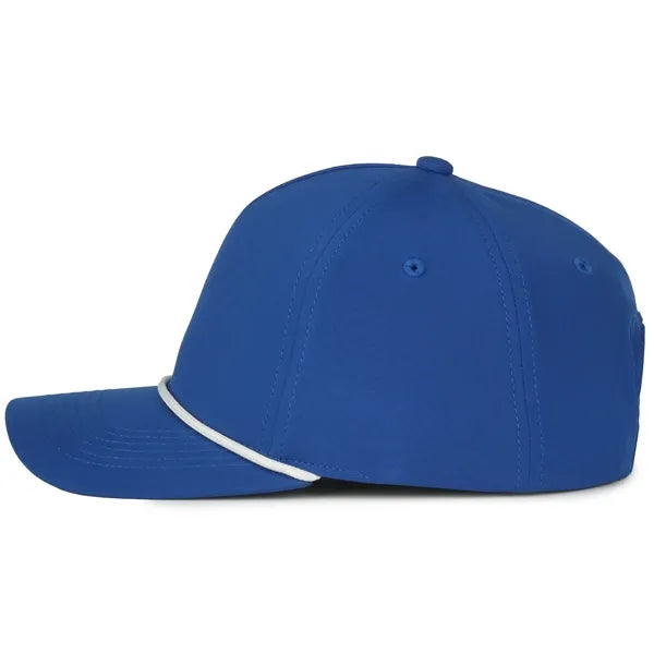 5 Panel Cap With Slight Pre-Curved Visor