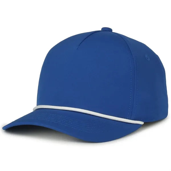 5 Panel Cap With Slight Pre-Curved Visor