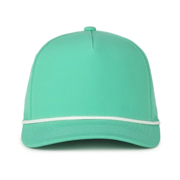 5 Panel Cap With Slight Pre-Curved Visor