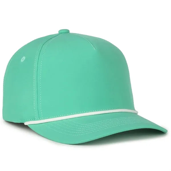 5 Panel Cap With Slight Pre-Curved Visor