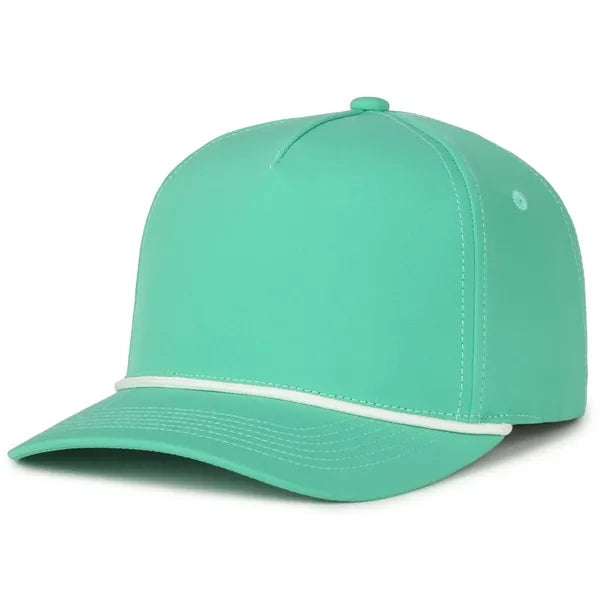 5 Panel Cap With Slight Pre-Curved Visor